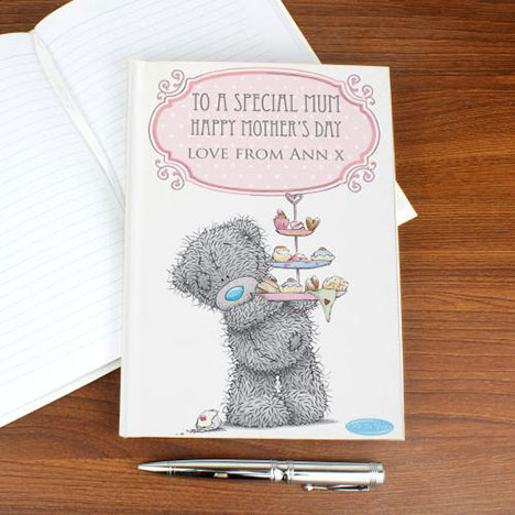 Personalised Me To You Bear Cupcake Hard Back A5 Notebook Extra Image 3